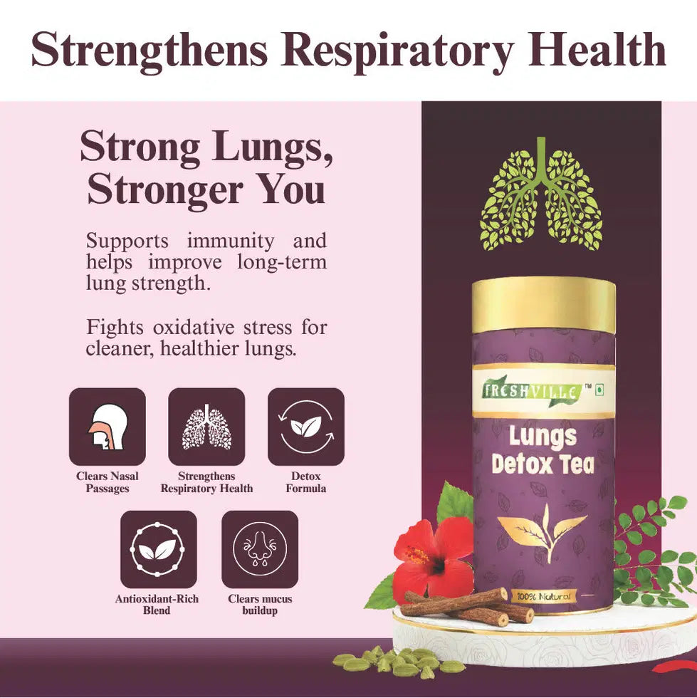 Freshville Lungs Detox Tea